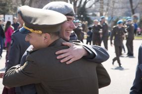 The graduates of the Military Academy
