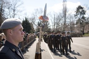 The graduates of the Military Academy