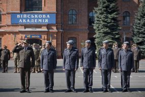The graduates of the Military Academy