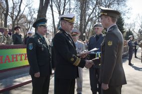 The graduates of the Military Academy