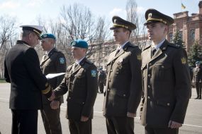 The graduates of the Military Academy