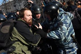 Anti-corruption demonstration in Moscow