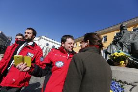 Participants of the 22nd Ukrainian Antarctic Expedition