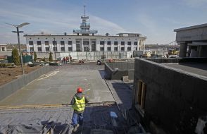 Reconstruction of the Poshtovaya Square in Kiev