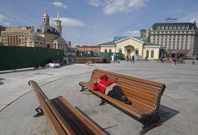 Poshtovaya Square in Kiev