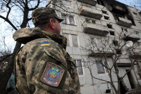 Destruction as a result of explosions at a military depot