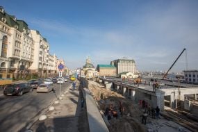 Reconstruction of the Poshtovaya Square in Kiev