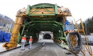 Construction of the Beskydy Tunnel