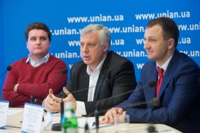 Gleb Skorobogatko, Sergey Kvit and Taras Kremen