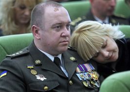 Sergei Zabolotniy with his family