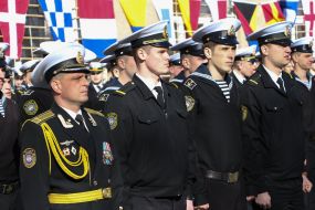 Officers graduation of the Institute of the Navy