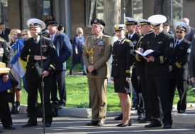 Officers graduation of the Institute of the Navy