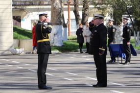 Officers graduation of the Institute of the Navy