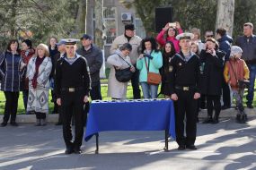 Officers graduation of the Institute of the Navy