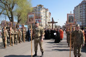 Cross procession