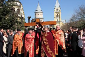 Cross procession