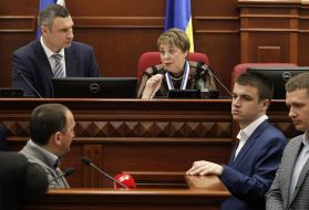 Vitali Klitschko and Tamara Shamo
