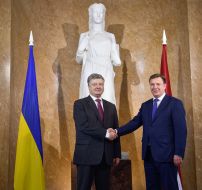 Maris Kuchinskis, Petro Poroshenko