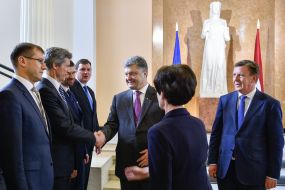 Maris Kuchinskis, Petro Poroshenko
