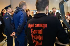 Petro Poroshenko visited the rehabilitation center "Vaivari"