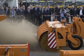 Presentation of Belarusian municipal and passenger vehicles