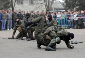 Demonstration speeches of special forces