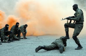 Demonstration speeches of special forces