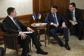 Meeting of Vladimir Groisman and Juri Ratas