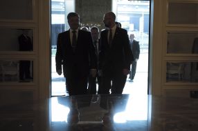 Petro Poroshenko, Arseniy Yatseniuk