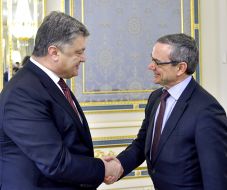 Petro Poroshenko and Paolo Alli