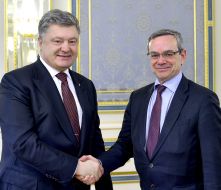 Petro Poroshenko and Paolo Alli