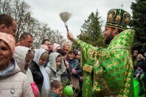 Празднование Вербного воскресенья