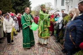 Празднование Вербного воскресенья