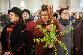 Празднование Вербного воскресенья
