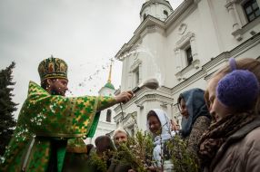 Празднование Вербного воскресенья