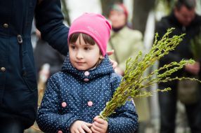 Празднование Вербного воскресенья