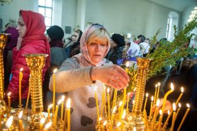 Празднование Вербного воскресенья