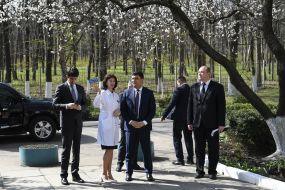 Vladimir Groisman at the cardiology clinic