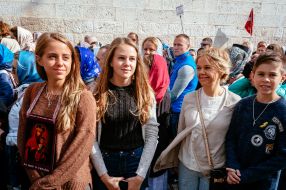 Cross procession Via Dolorosa