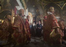 Petr Poroshenko and Marina Poroshenko