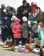 Consecration of the Easter baskets