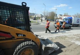 Дорожные работы в Киеве