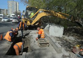 Дорожные работы в Киеве