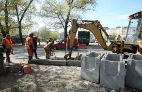 Дорожные работы в Киеве