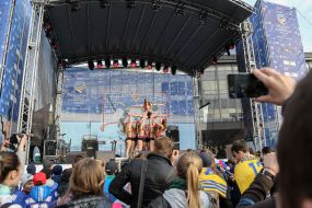 Opening of "Hockey Town" in Kiev