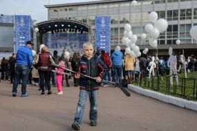 Opening of "Hockey Town" in Kiev