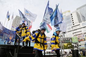 Opening of "Hockey Town" in Kiev