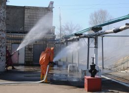 Common training of "Kyivvodocanal" and State Emergency Service of Ukraine