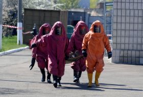 Common training of "Kyivvodocanal" and State Emergency Service of Ukraine