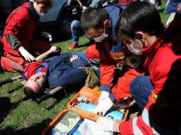 Common training of "Kyivvodocanal" and State Emergency Service of Ukraine